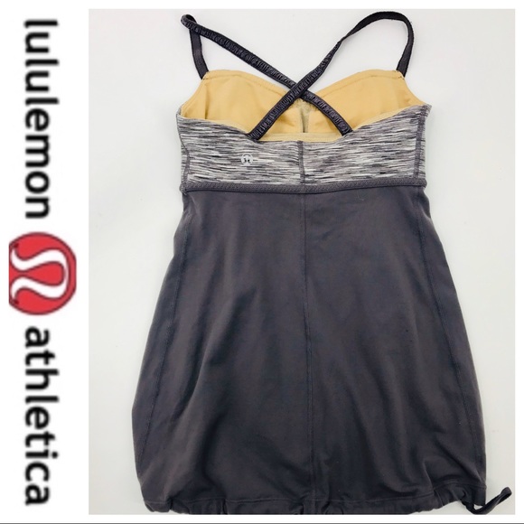 💕SALE💕 Lululemon Gray White Dance Tank Top - Picture 4 of 7